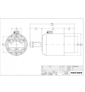 Mavi Mare Hydraulic Steering Helm Pump GM0-MRA