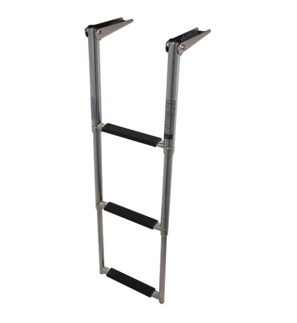 Telescopic Boat Ladder 3-Step 316 Stainless Steel