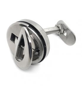 Flush Touch Pull D Latch Stainless Steel