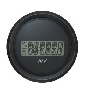 Veratron Viewline 52mm Digital Hour Counter/Voltmeter