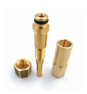 Ultraflex Hydraulic Fittings for 1/4 Hose - OBF1/4 Brass (2)