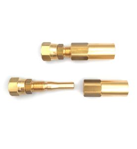 Ultraflex Hydraulic Fittings for 5/16 Hose - OBF5/16  Brass (2)