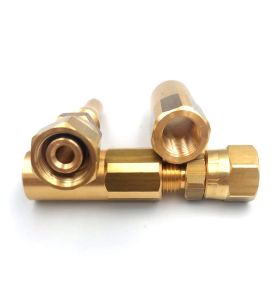 Ultraflex Hydraulic Fittings for 5/16 Hose - OBF5/16  Brass (2)