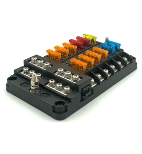 Guardian Modular Fuse Box 12 Pin with Negative Bus Bar