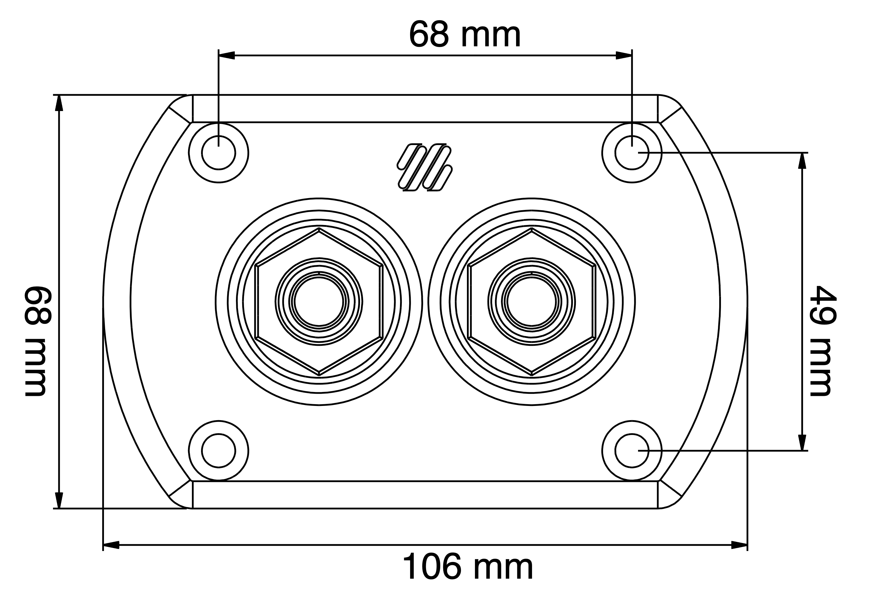 Ultraflex R9 Bulkhead fitting kit